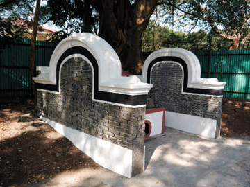 After completion - Earth God Shrine of Kam Tsin Tsuen