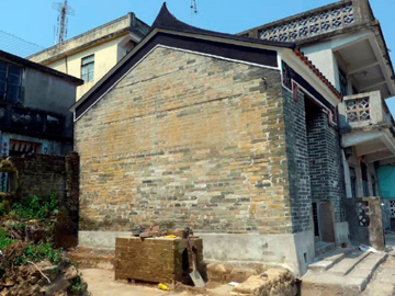 After completion - Entrance gate of Mong Tseng Wai