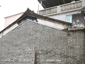 Before repair - Shrine of Tin Sum Tsuen