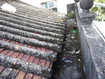 Before repair - Shrine of Tin Sum Tsuen
