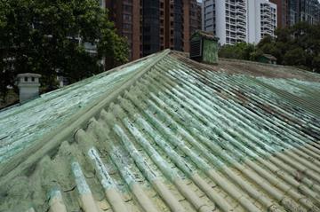 Before repair - Kowloon Bowling Green Club