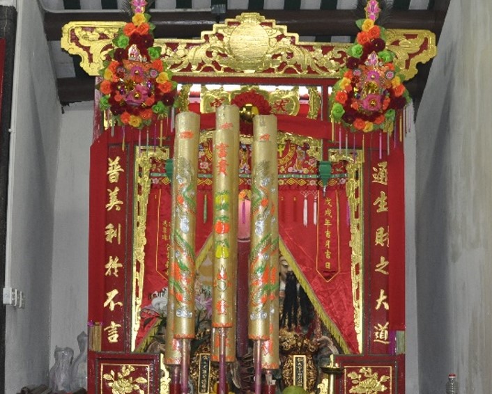 After completion - Kwan Tai Temple