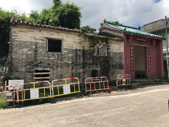 Before repair - Old Village School – Phase I 1