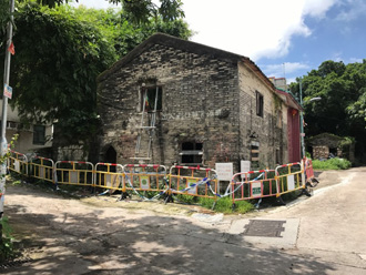 Before repair - Old Village School – Phase I 2