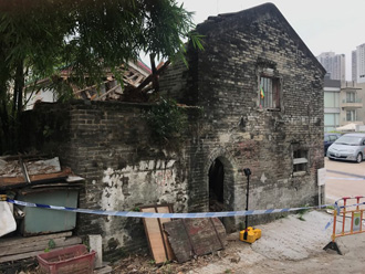 Before repair - Old Village School – Phase I 3