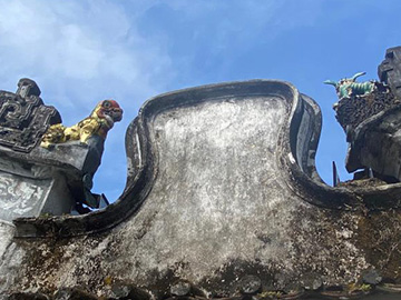 Before repair - Tin Hau Temple, Kat O 2