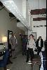 The Secretary for Development, Mrs Carrie Lam, visits a hotel room inside Finger Wharf in Sydney today (September 24). The Wharf, built in 1911 as a timber pile wharf, was successfully preserved and converted into a complex housing restaurants, apartments and a hotel.