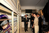 Mrs Lam tours the mock-up fashion design studio of "PMQ"