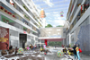 Main Courtyard, Block A and Block B