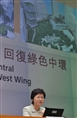 发展局局长林郑月娥今日（六月十四日）在记者会上公布就前中区政府合署西座重建计划的最终方案。