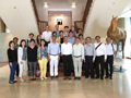 The Secretary for Development, Mr Paul Chan (front row, fifth left); the Permanent Secretary for Development (Works), Mr Hon Chi-keung (front row, third right); the Chairman of the Antiquities Advisory Board, Mr Andrew Lam (front row, fourth right); the Deputy Secretary for Development (Works), Mr Albert Lam (third row, second left), and other members of the Hong Kong delegation are pictured with the President of the Cultural Affairs Bureau of Macau, Mr Ung Vai-meng (front row, fifth right) and the Head of the Department of Cultural Heritage of the Bureau, Ms Deland Leong (front row, third left) at the Bureau today (July 26). The delegation includes eight members of the Antiquities Advisory Board.