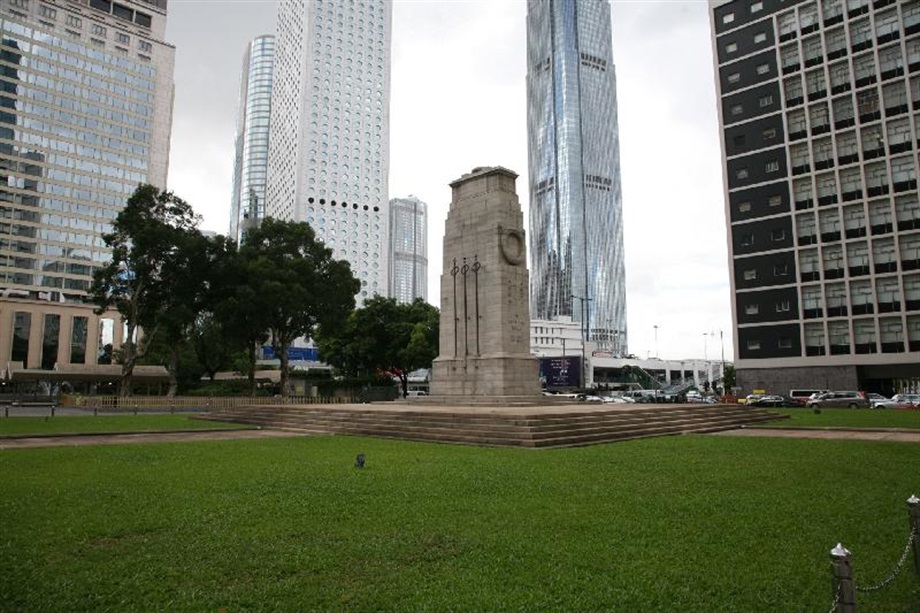 The Antiquities Authority today (November 22) declared the Cenotaph in Central and the Bthanie in Pok Fu Lam as monuments under the Antiquities and Monuments Ordinance. Picture shows the Cenotaph.