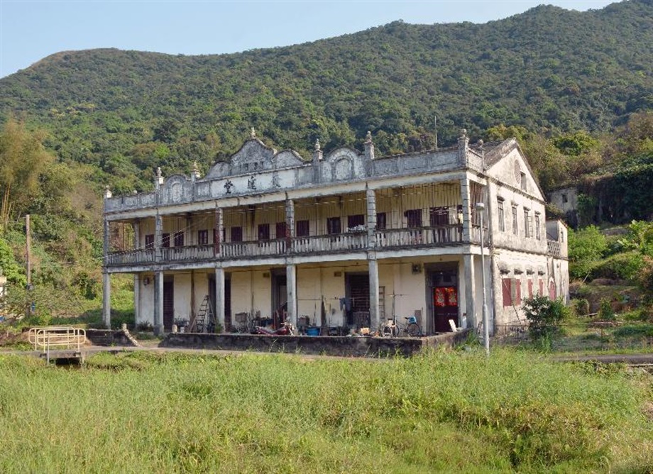 The Antiquities Authority today (December 27) declared Fat Tat Tong in Ha Wo Hang, Sha Tau Kok and Tat Tak Communal Hall in Ping Shan, Yuen Long as monuments under the Antiquities and Monuments Ordinance. Photo shows a recent view of Fat Tat Tong.