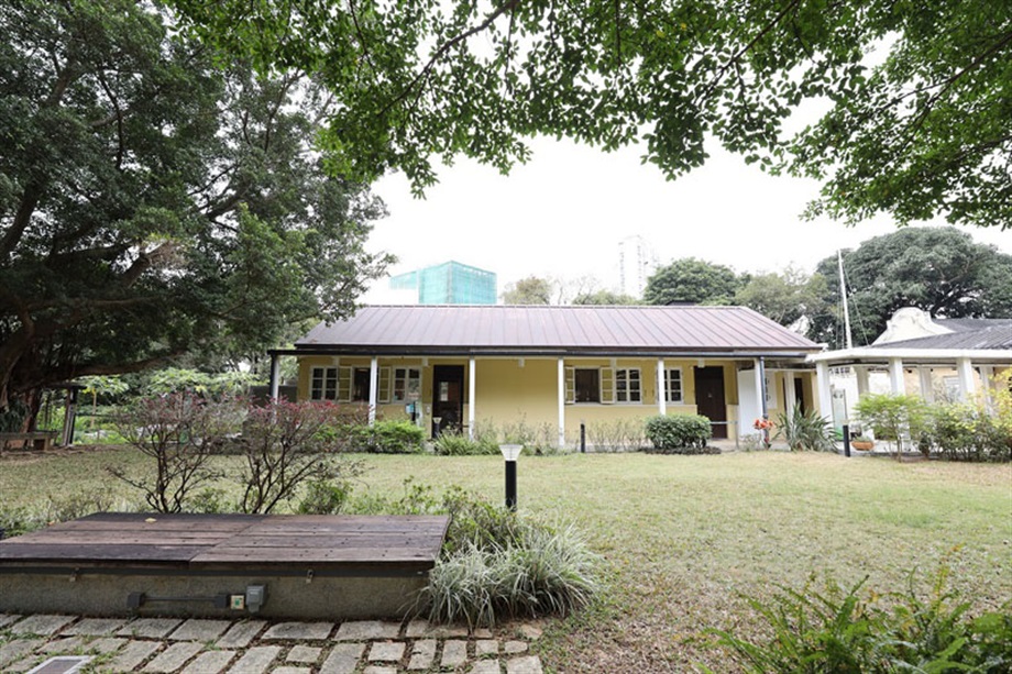 The Government today (July 16) gazetted a notice announcing that the Antiquities Authority (i.e. the Secretary for Development) has declared Bonham Road Government Primary School in Sai Ying Pun, the Old Tai Po Police Station in Tai Po and Hip Tin Temple in Sha Tau Kok as monuments under the Antiquities and Monuments Ordinance. Photo shows the Canteen Block of the Old Tai Po Police Station.