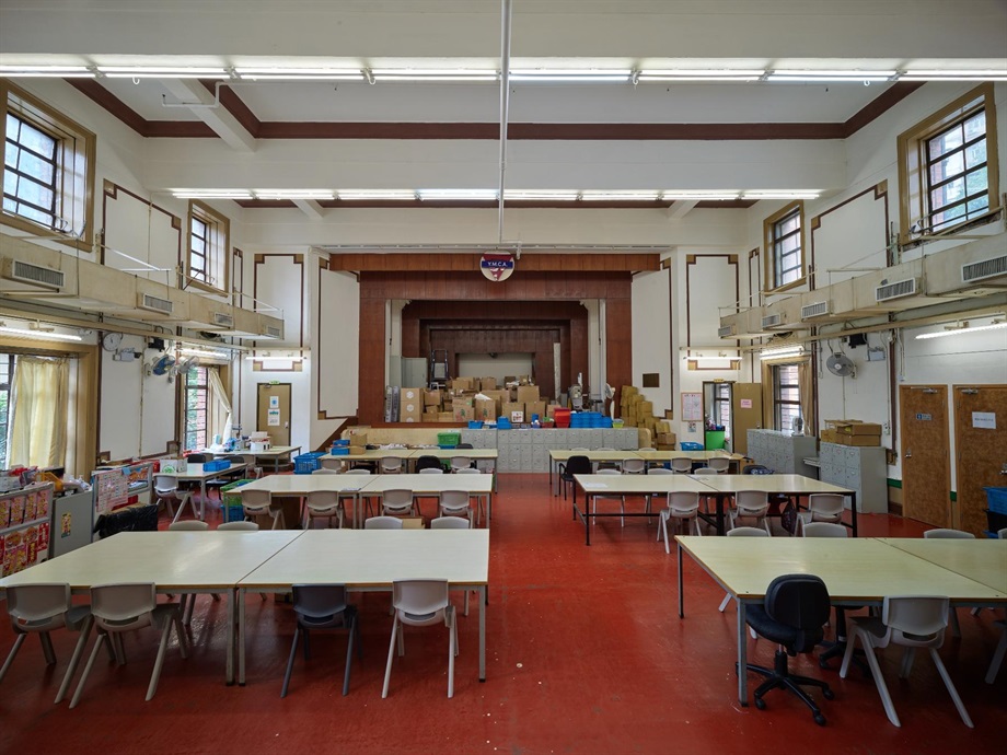 The Government gazetted today (October 20) the declaration of the Chinese YMCA of Hong Kong in Sheung Wan as a monument under the Antiquities and Monuments Ordinance. Photo shows the auditorium in the Chinese YMCA of Hong Kong.